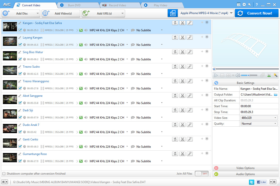 Any Video Converter Ultimate v6.2.9 Full version
