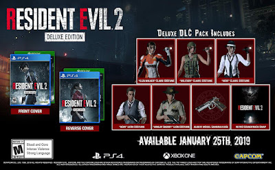 Resident Evil 2 Game Deluxe Edition Features