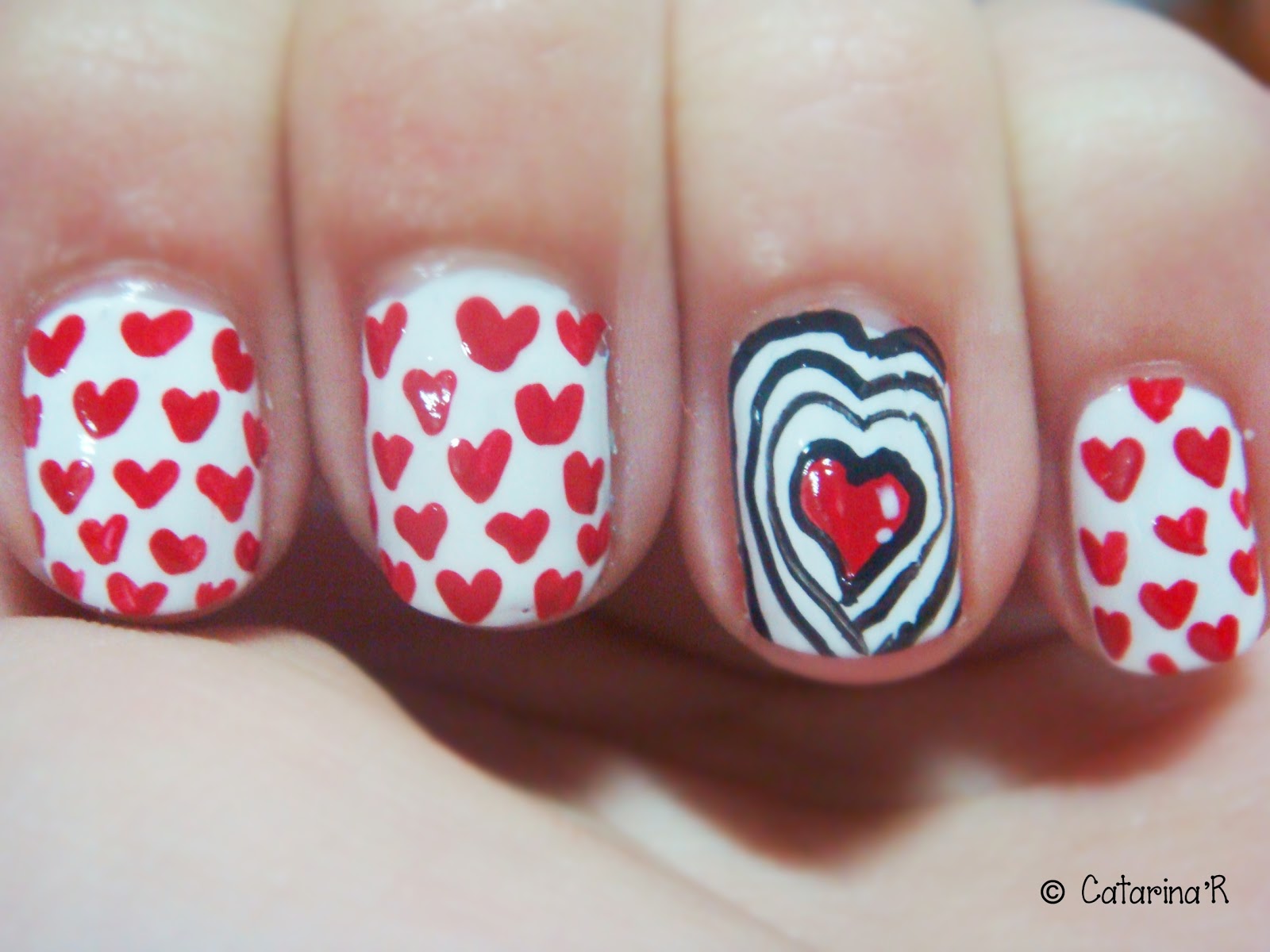 Nail Addicted: St. Valentine Nails