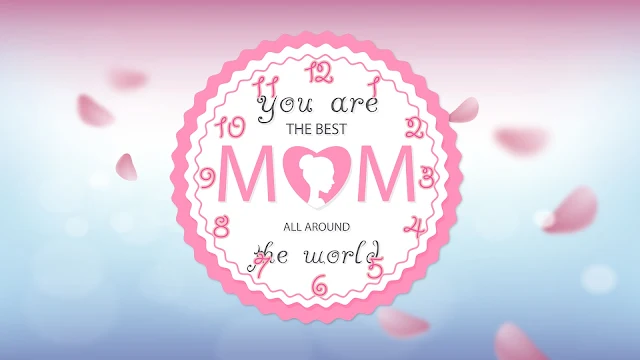 Animated You Are The Best Mom Clock