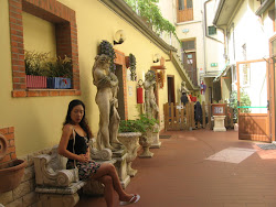 Courtyard of our Hostel