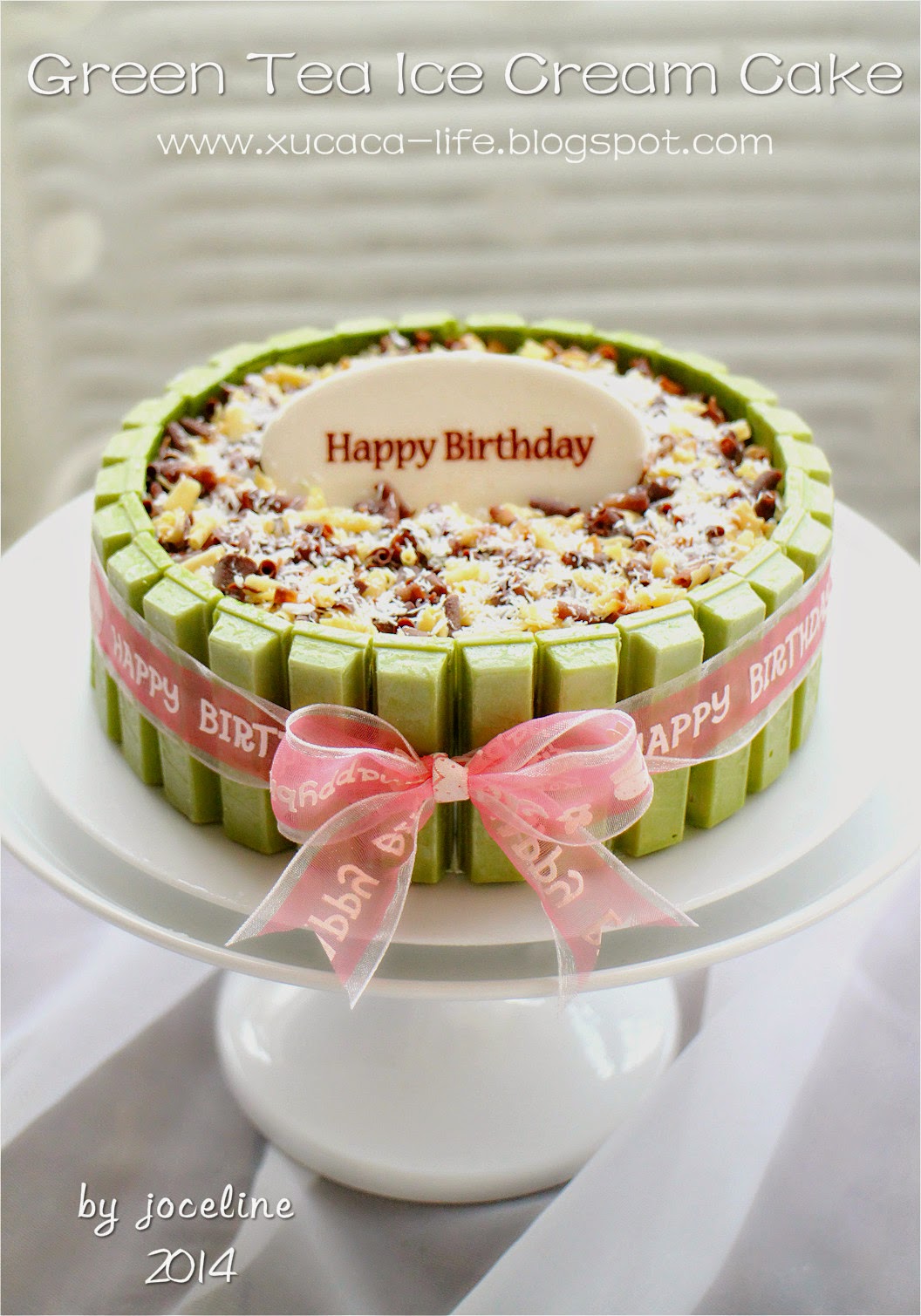 To LoVe 2015 绿茶冰淇淋生日蛋糕（Green Tea Ice Cream Cake）