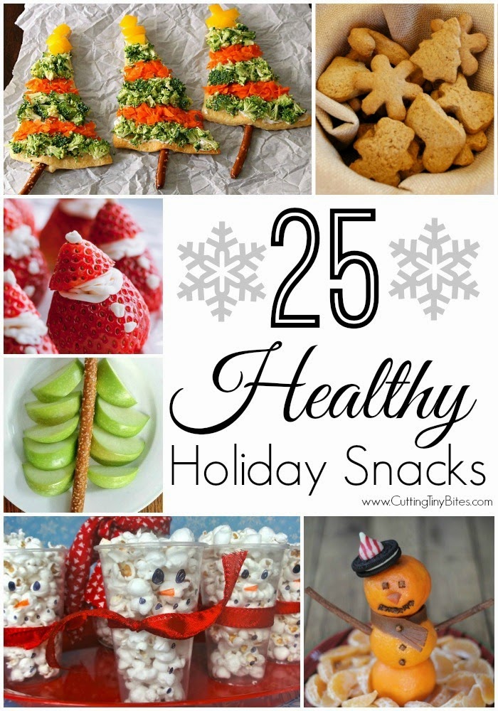 25 Healthy Holiday Snacks. Choices for Christmas, Hanukkah, and winter. Avoid the holiday sugar rush!