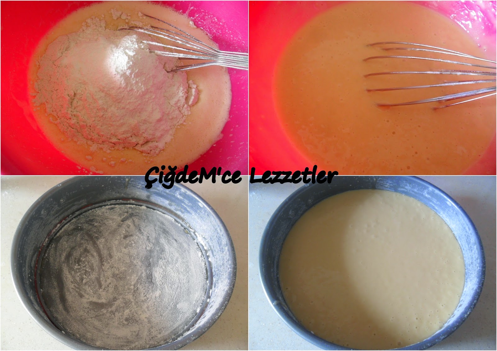 PRATİK PASTA KEKİ (PANDİSPANYA) Çiğdem�ce Lezzetler