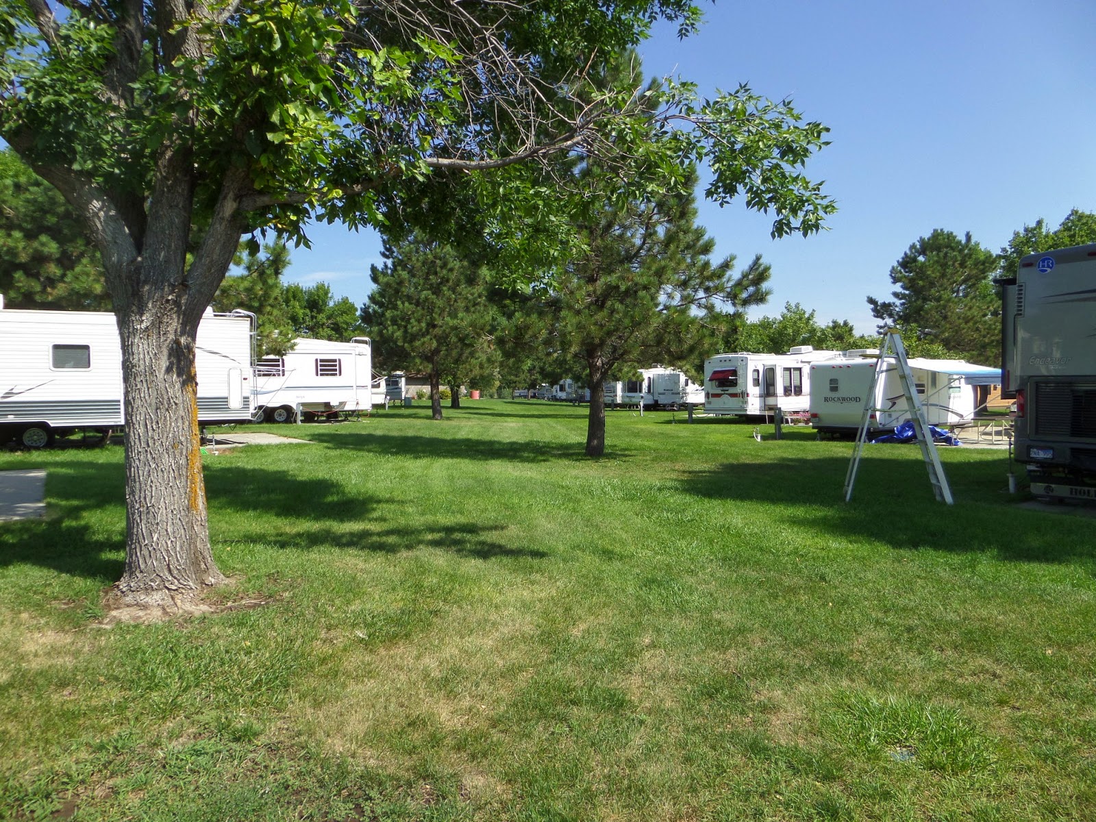 Cummings...and goings... Star Valley RV Resort, Thayne, WY to Hart