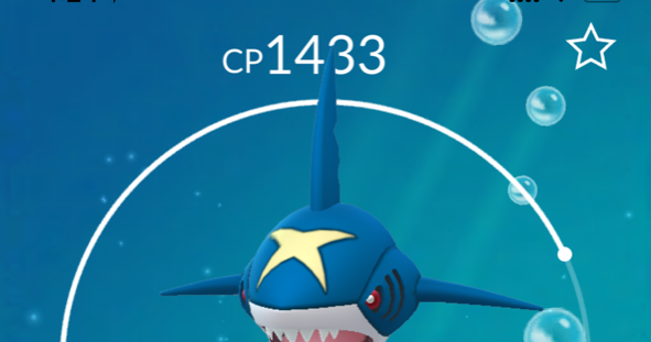 ポケモンgo サメハダー