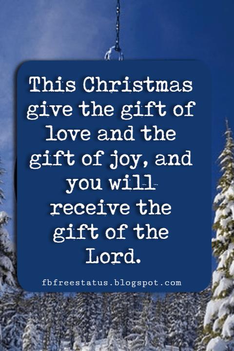 Religious Christmas Card Sayings, Quotes Greetings &amp; Messages