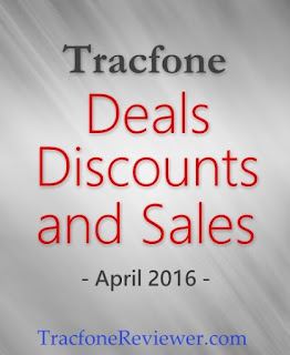  reviews and news about Tracfone Wireless cell phone company Tracfone Sales and Deals for April 2016