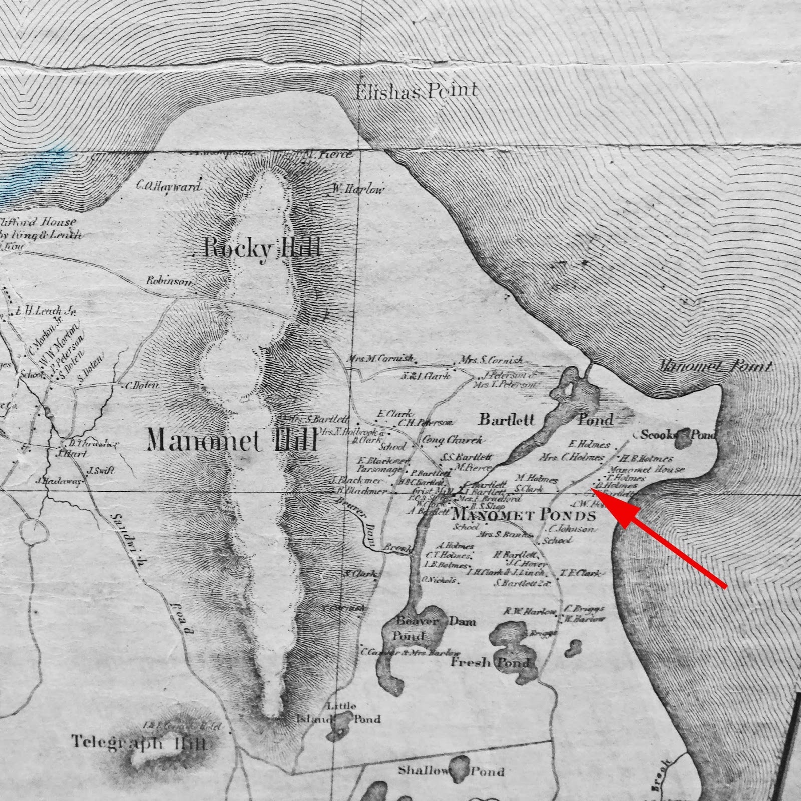 Joe's Retirement Blog A Pond with No Name, Manomet, Plymouth