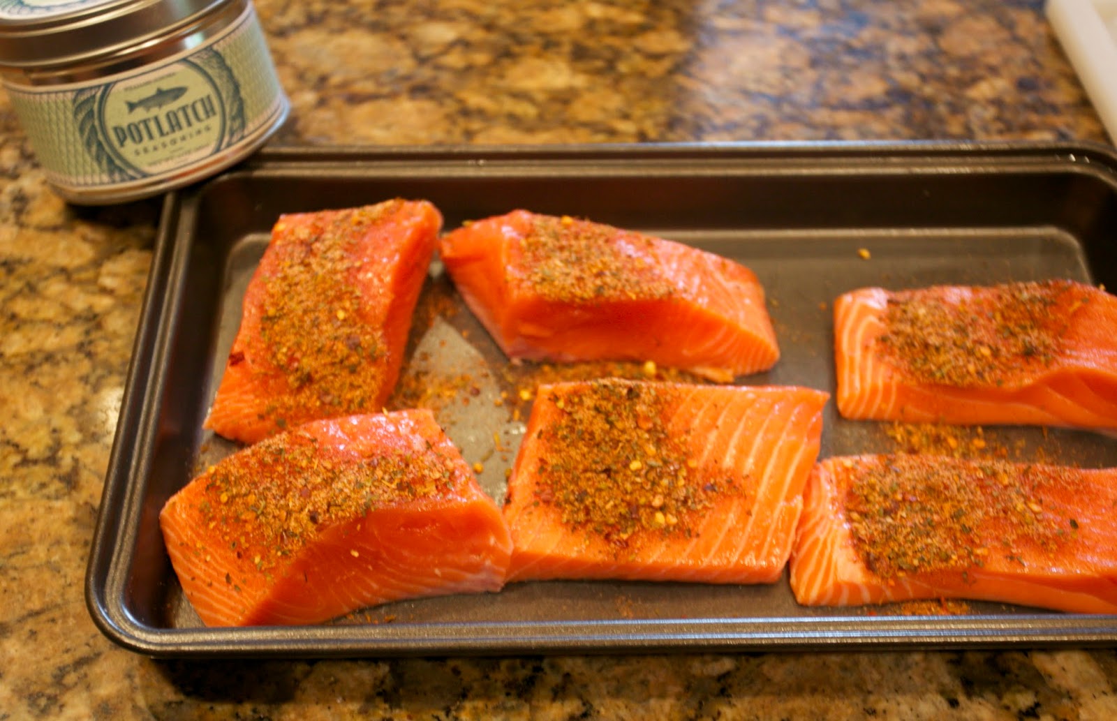 Cedar Plank Potlatch Salmon Salad