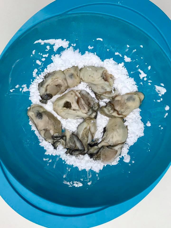 The Spices Of Life . . . Pan Fried Oysters with Anchovy Filet Sauce (Hàu Chiên với Cá Cơm Biển