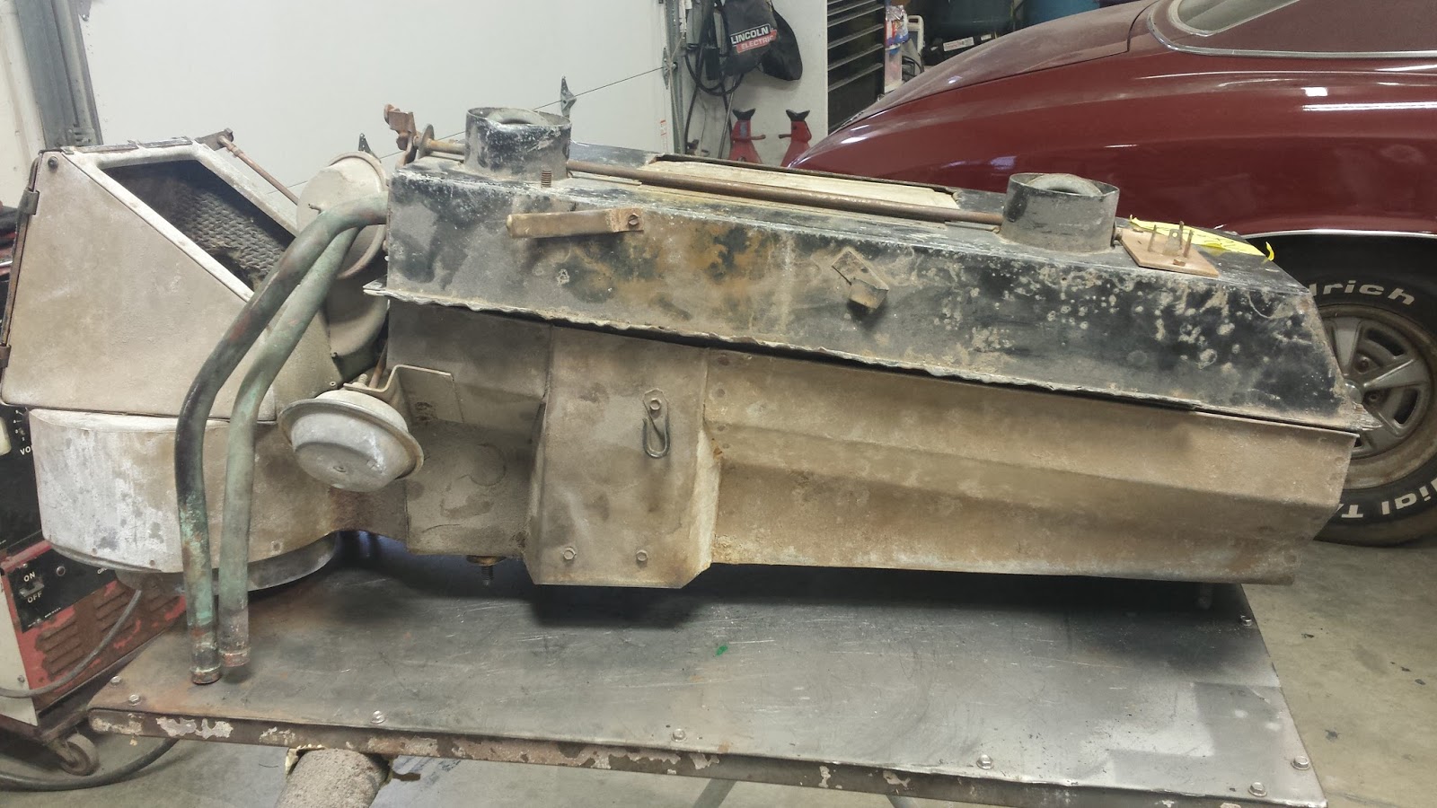 Driven Restorations: 1968-1970 B-body Mopar Heater Box ... 1968 roadrunner firewall wiring diagram 