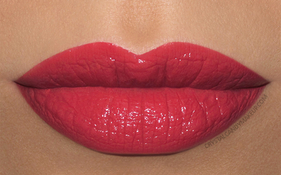Teeez Cosmetics Material Girl Lipstick Exclusive Rouge Swatch