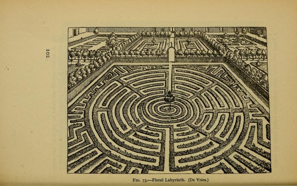Onbux in ye olde mowrnings W. H. Matthews. Mazes and labyrinths