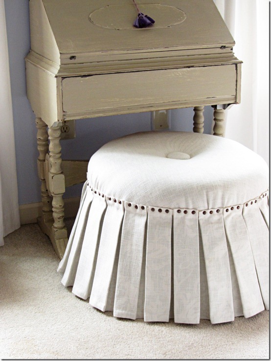 Someday Crafts NoSew Circular Ottoman