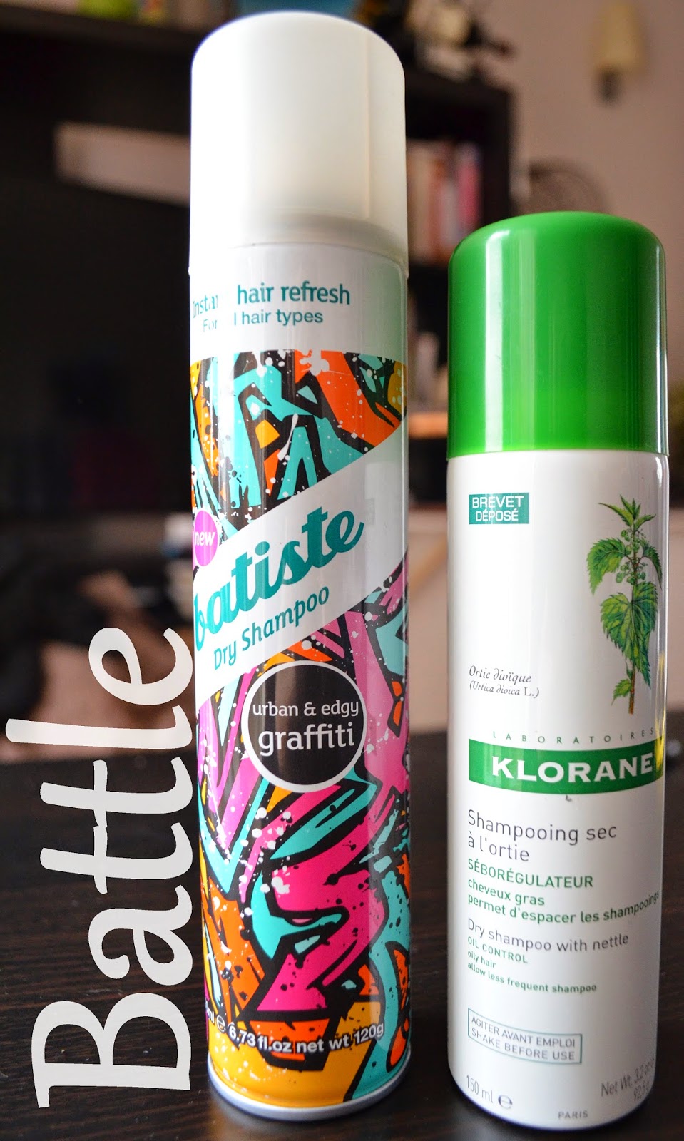 La framboise magique Batiste VS Klorane, la battle des shampoings secs...