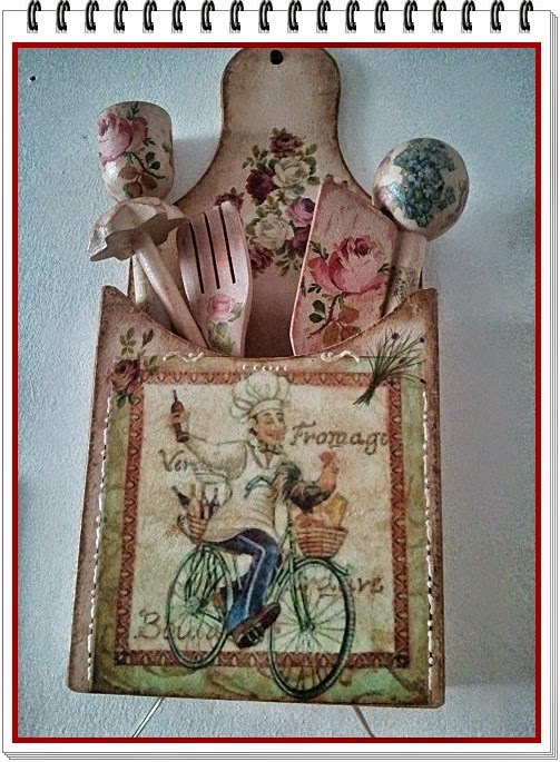 Mastieremoje prace decoupage w kuchni