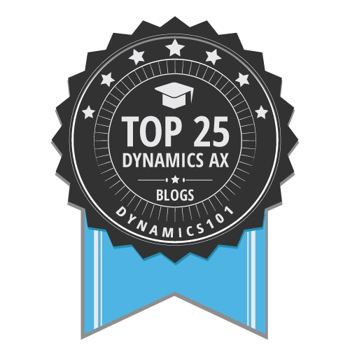 Top 25 Dynamics AX Blogs