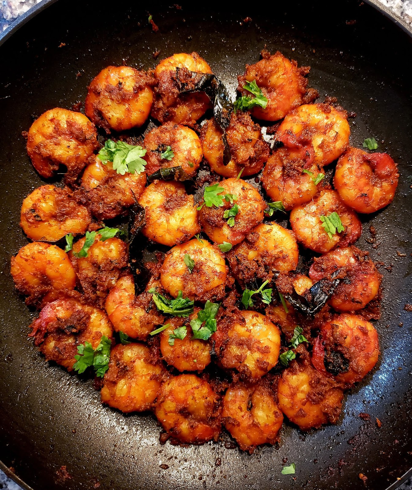 Chettinad Prawns Fry Chettinad Shrimp Fry chettinad-prawns-fry-chettinad-shrimp-fry