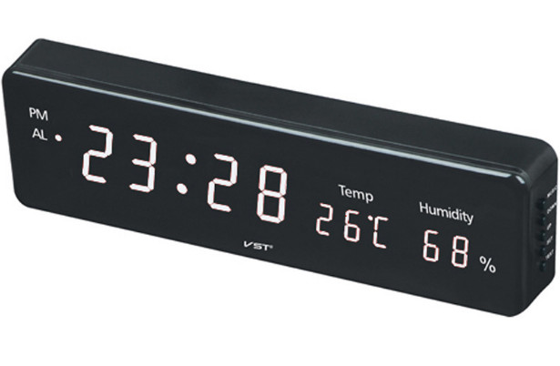 Đồng hồ điện tử led Nhiệt độ - Độ ẩm - VST