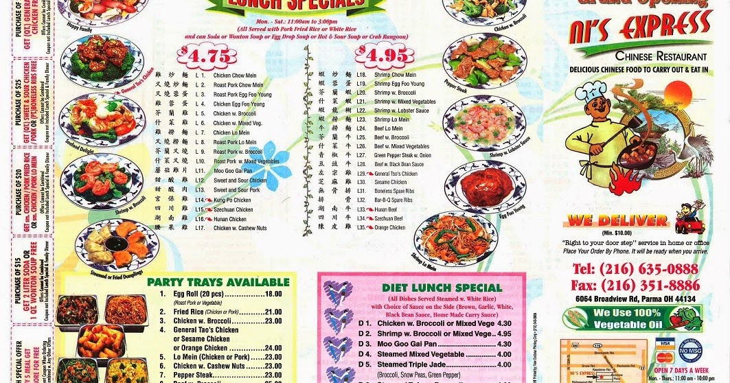 No Chinese Restaurant Westlake Oh Menu No Chinese Restaurant Westlake Oh Menu