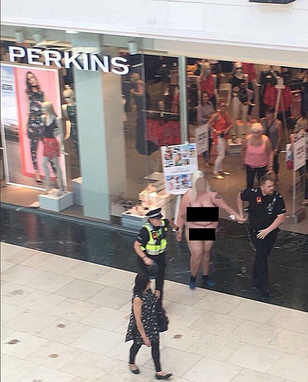 Naked woman spotted standing in Dorothy Perkins window to 