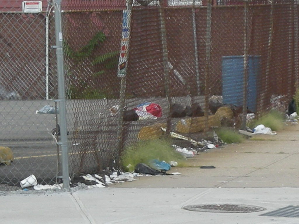 Queens Crap Hillside Avenue is one giant dump