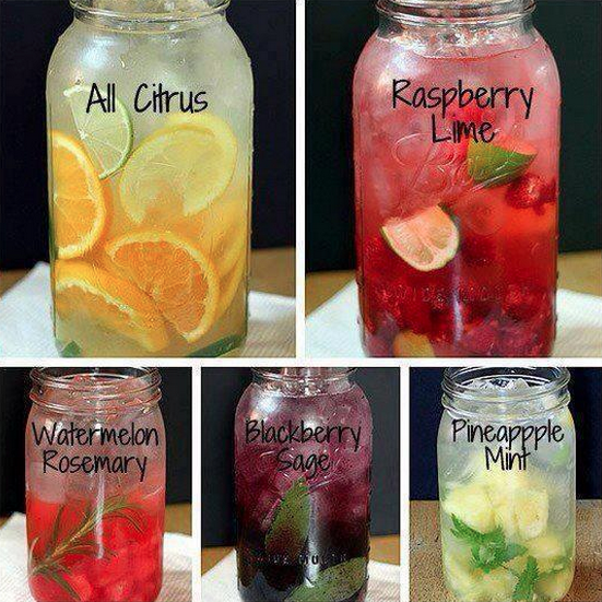 Life Fad Spring Detox Flavored Water Recipes