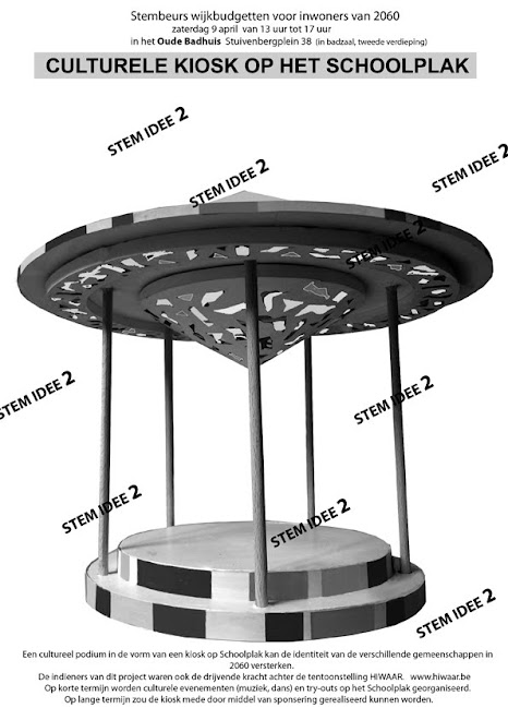 Culturele kiosk op Schoolplak