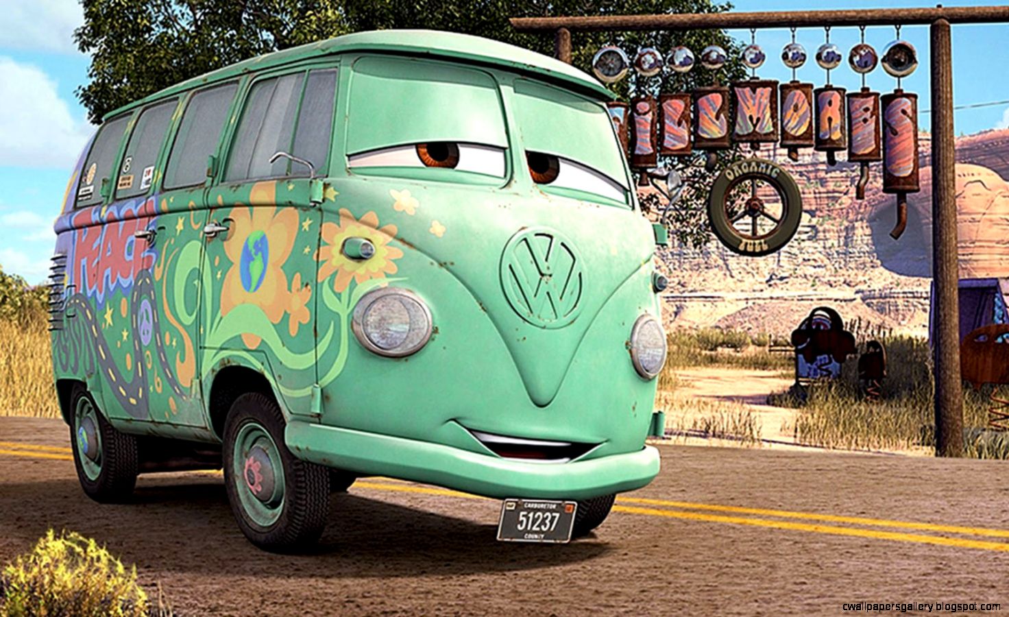Volkswagen Bus Hippie