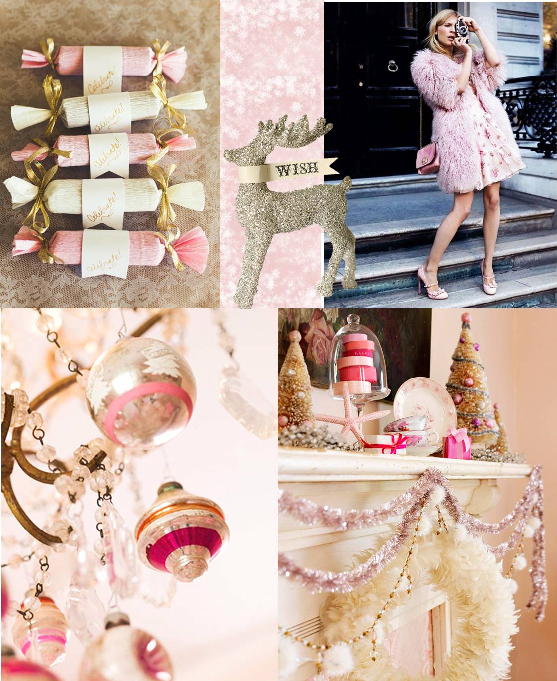 rivernorthLove: A Pink & Gold Christmas