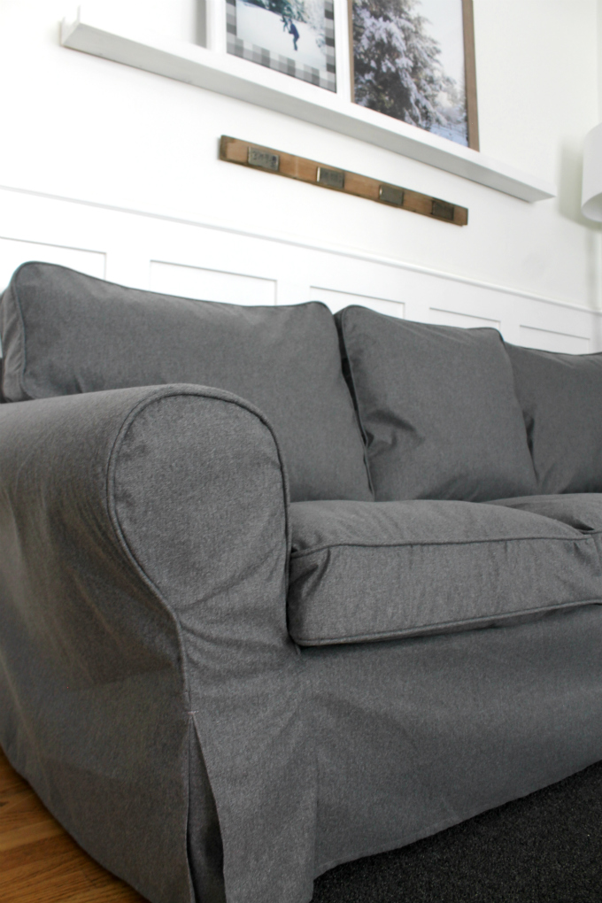 New Slipcover for my Ikea Ektorp Sofa Review The Wicker House