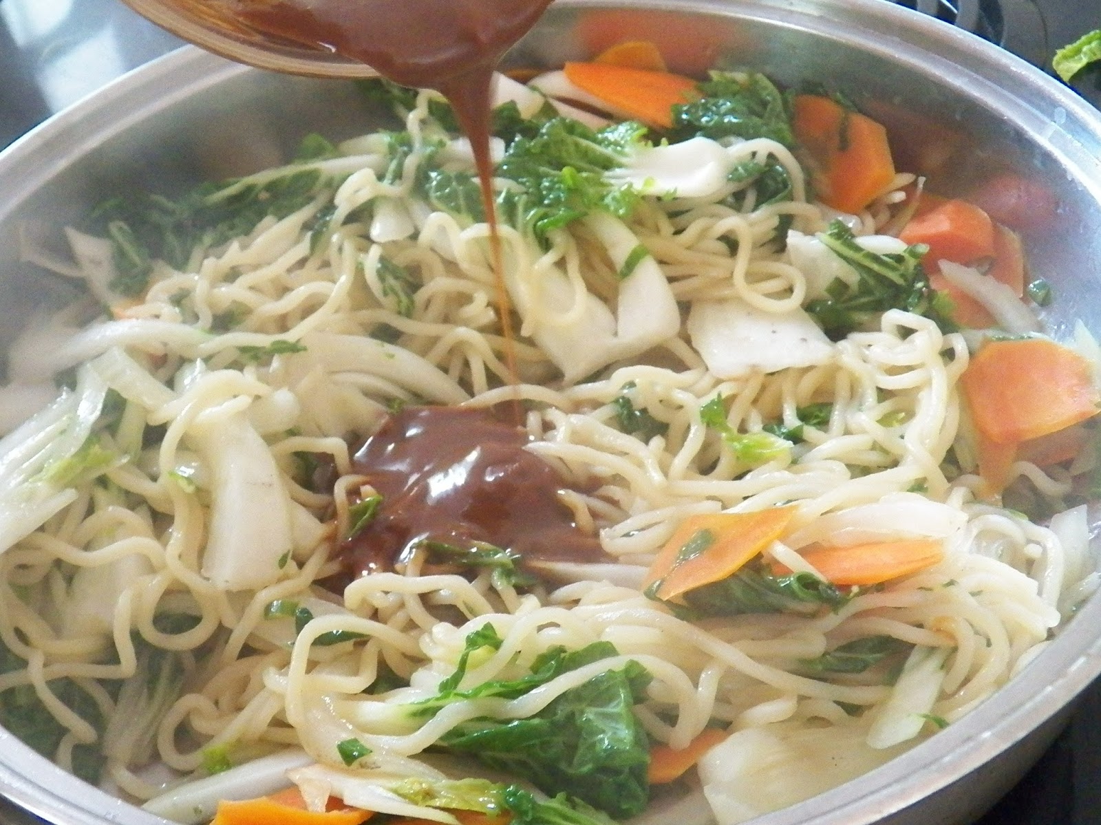 Bok Choy Stir Fry with Yakisoba Noodles Sid's Sea Palm Cooking