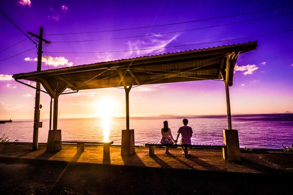 Japan s Most Instagrammed Train Station Photography at Shimonada Station