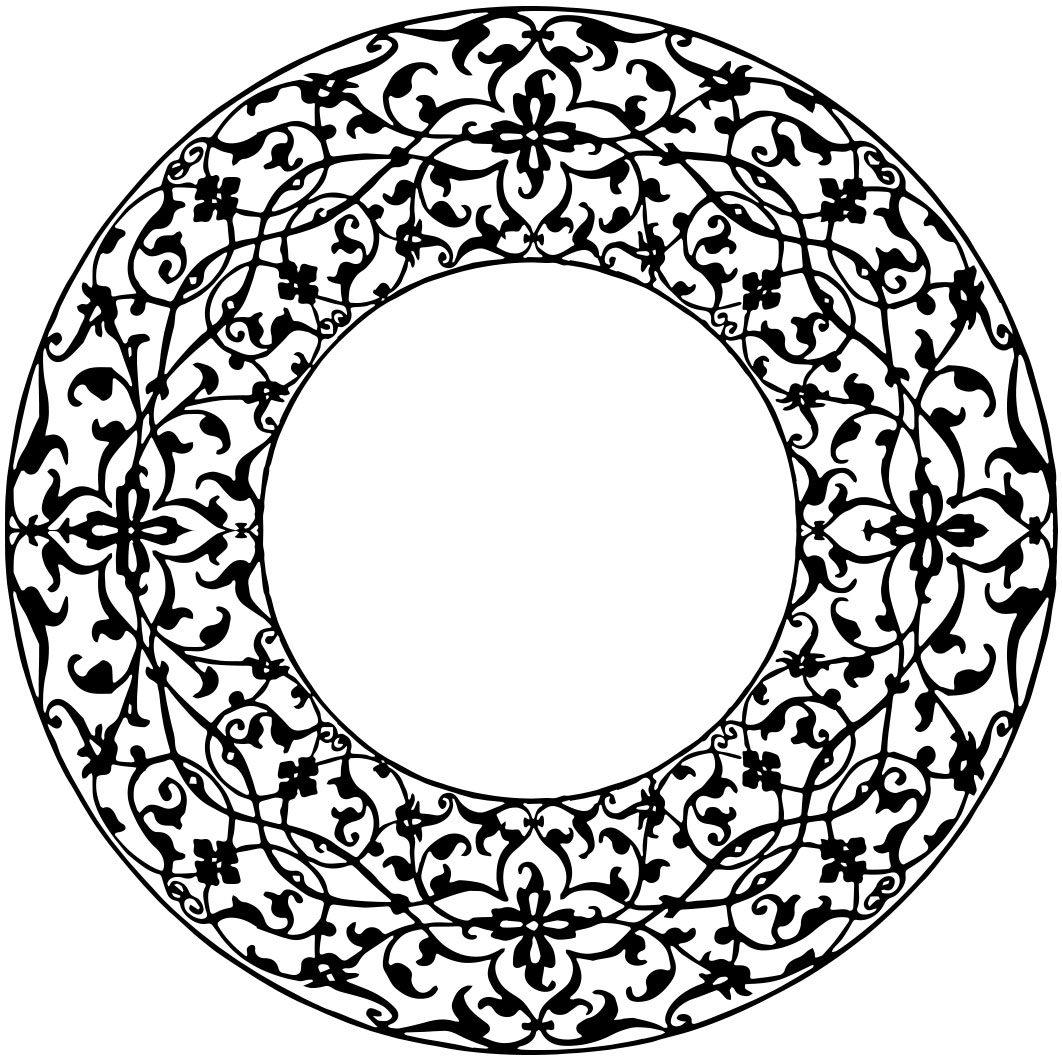 clip art circle border - photo #40