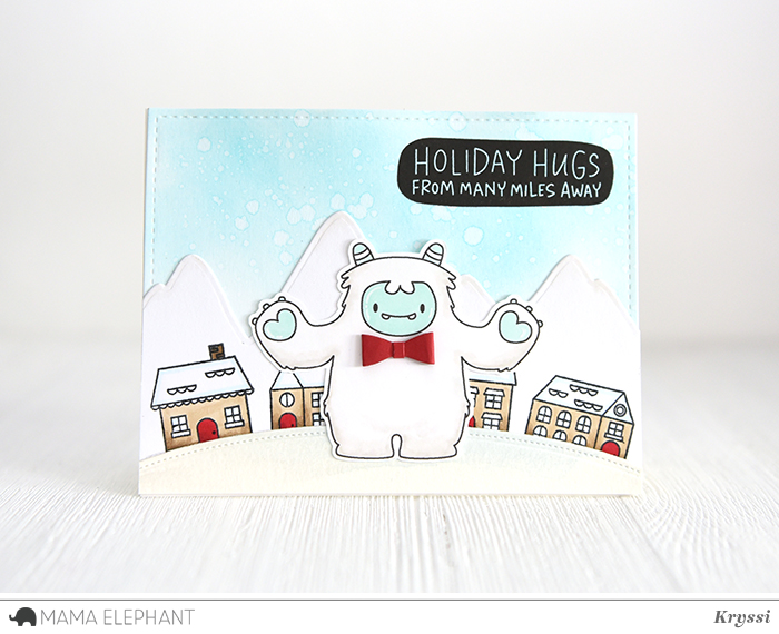 Mama Elephant PUFFY HOLIDAY GREETINGS  ̹ ˻