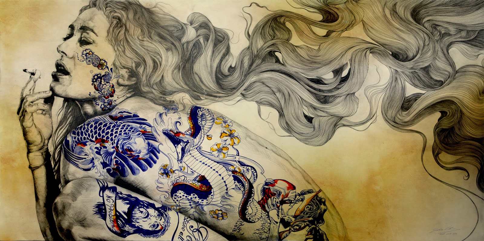 Графика современная картины