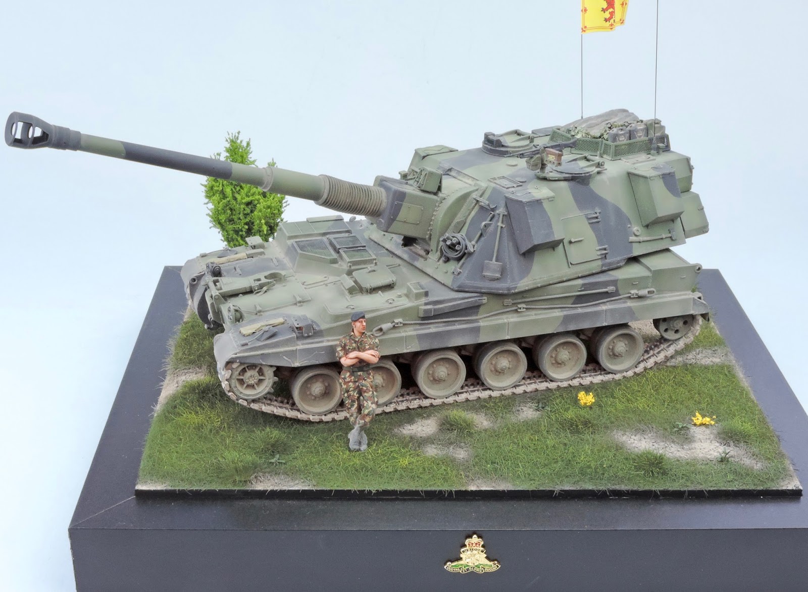 Pete's Model World : Trumpeter AS-90's Finished!