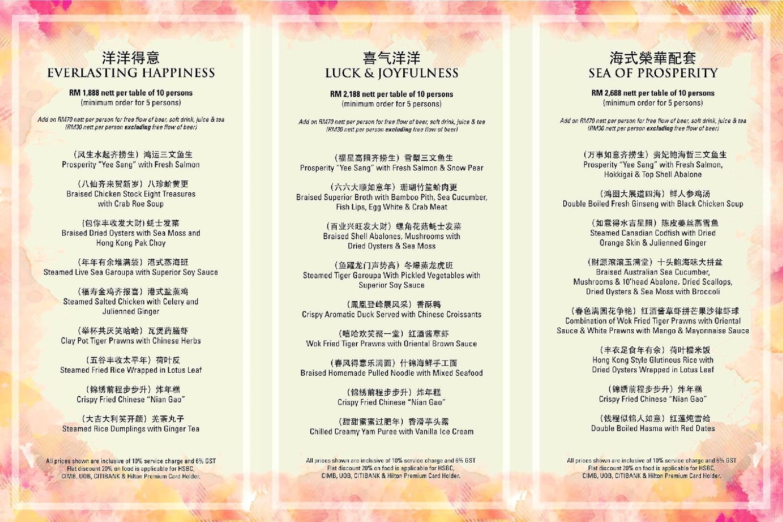 teochew city seafood restaurant new year menu ahteekitchen teochew city seafood restaurant new year menu ahteekitchen