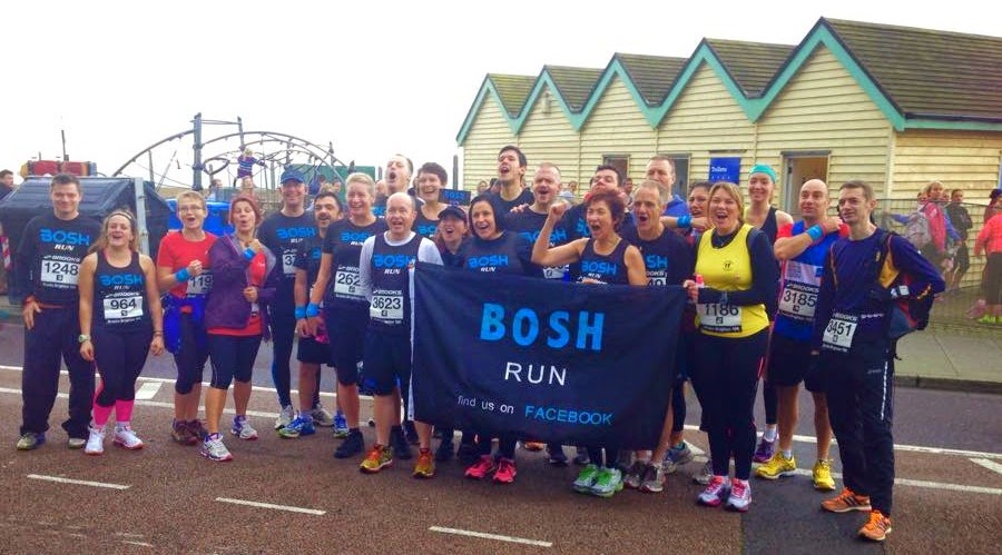 Brooks Brighton 10k 2014 - BOSH run