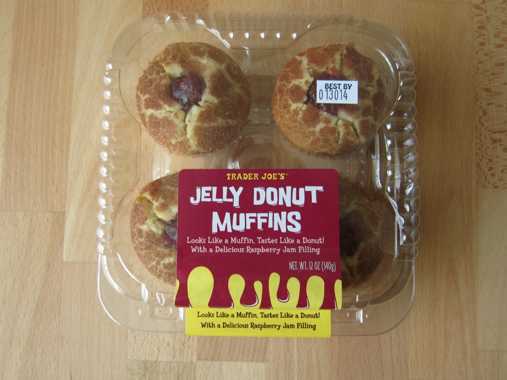 Review Trader Joe's Jelly Donut Muffins
