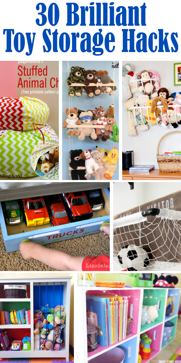 30 Brilliant Toy Storage Hacks. | DIY Home Sweet Home