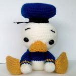 patron gratis pato donald amigurumi