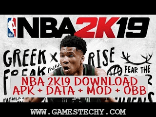 Download NBA 2K19 Mod Apk + Data OBB For Android and iOS