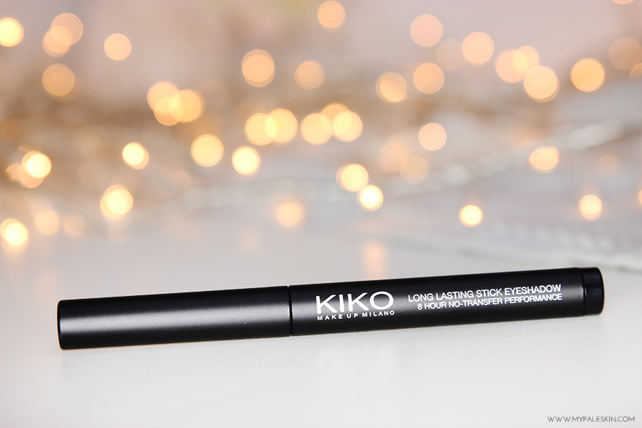 Kiko Cosmetics, Kiko Eyeshadow, haul, review, my pale skin, blog, Kiko long lasting eyeshadow stick, shade 20