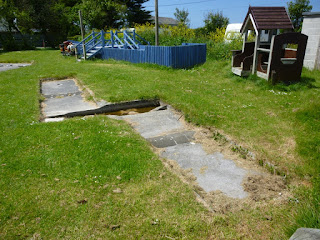 Crazy Golf course at Berryfields Holiday Park in Cornwall