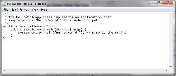 Java Programming Language - Getting Started