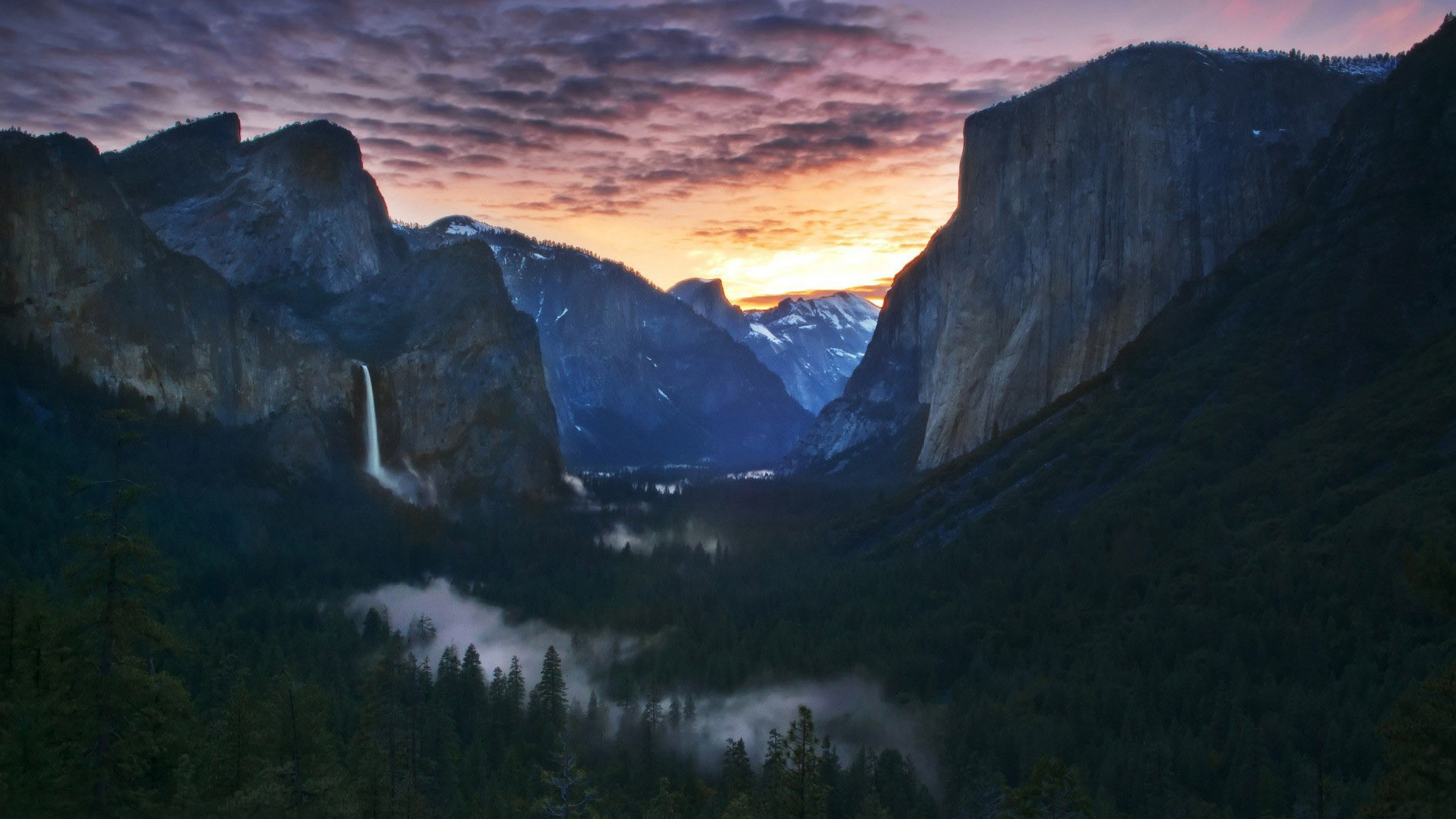 Yosemite 4K manzara resimi 17