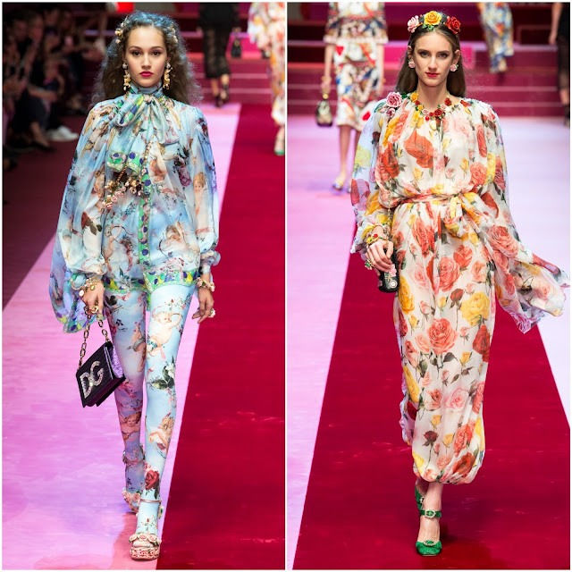 RUNWAY REPORT.....Milan Fashion Week: Dolce & Gabbana Spring/Summer ...