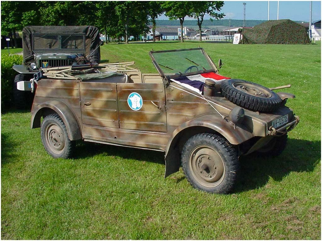 Ma Kubelwagen Lili Une PORTE de KÜBEL 2e D.B.